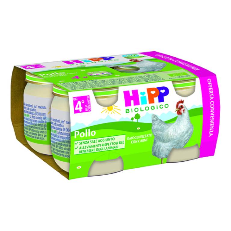 HIPP BIO OMOG POLLO 4X80G