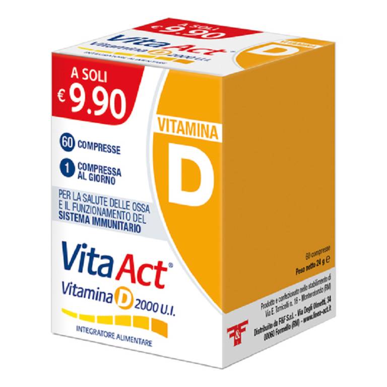 VITAMINA D ACT 2000UI 60CPR